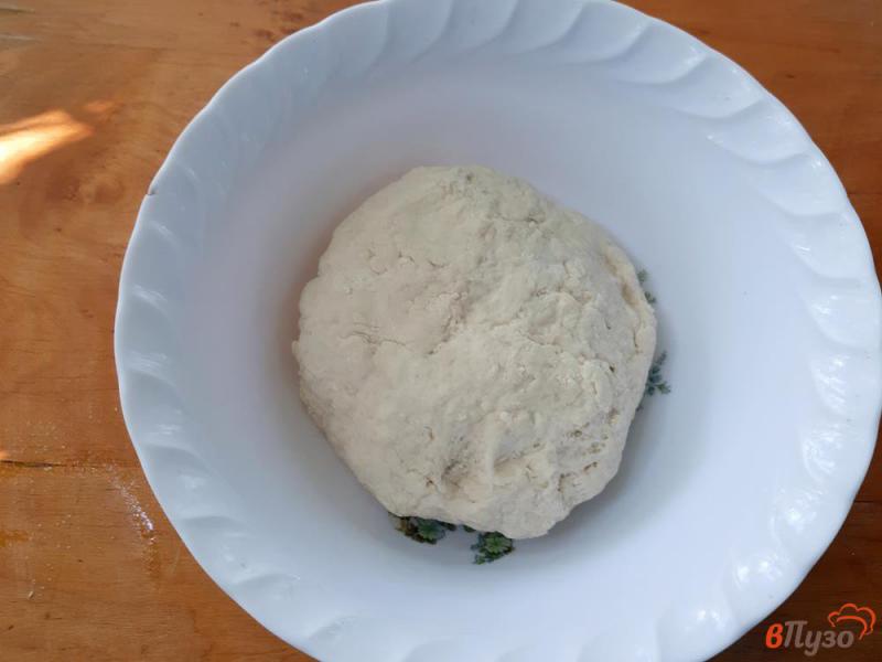 Фото приготовление рецепта: Пирожки жареные с черной смородиной шаг №4
