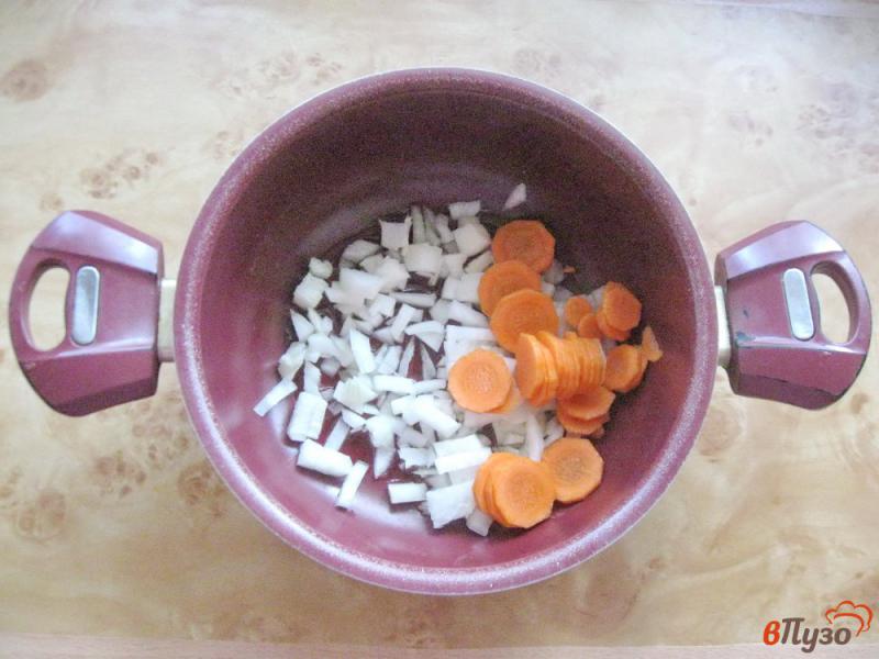 Фото приготовление рецепта: Овощное рагу с баклажанами и кабачками в сметане шаг №1