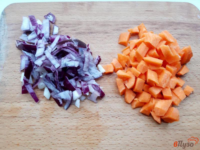 Фото приготовление рецепта: Рагу овощное с кабачками шаг №1