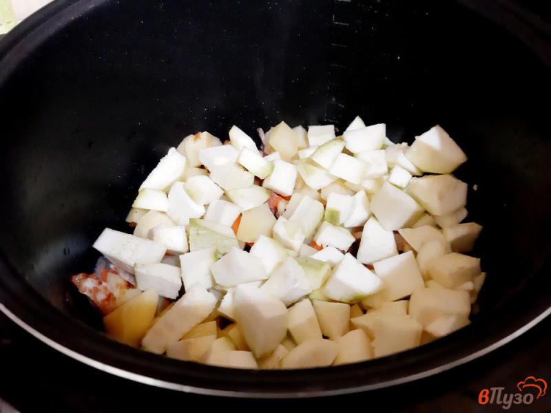 Фото приготовление рецепта: Рагу овощное с кабачками шаг №7