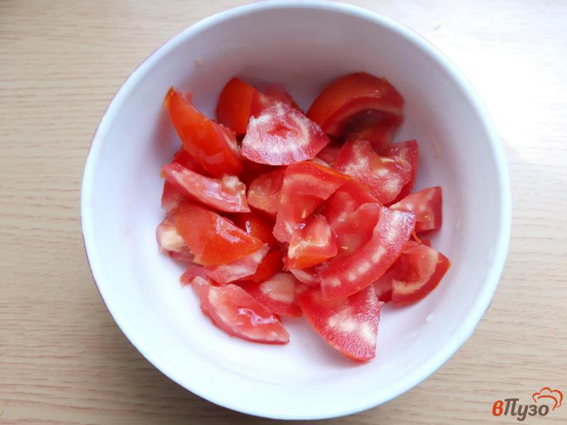 Фото приготовление рецепта: Салат овощной с йогуртовой заправкой шаг №1