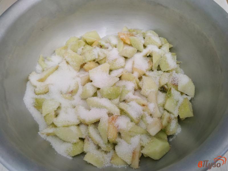 Фото приготовление рецепта: Яблочно-грушевое варенье шаг №5