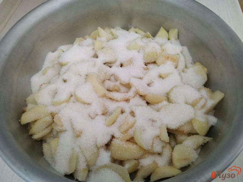 Фото приготовление рецепта: Яблочно-грушевое варенье шаг №6
