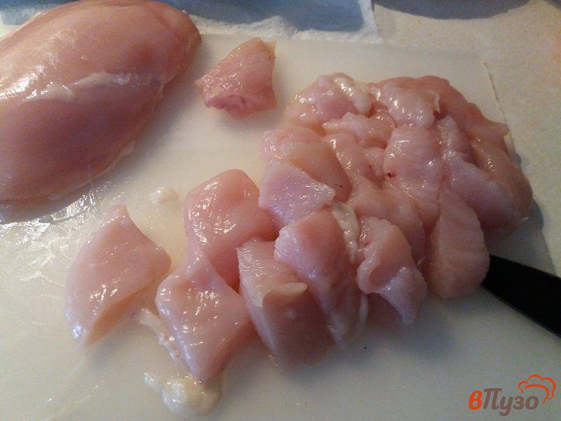 Фото приготовление рецепта: Фрикасе из куриного филе шаг №5