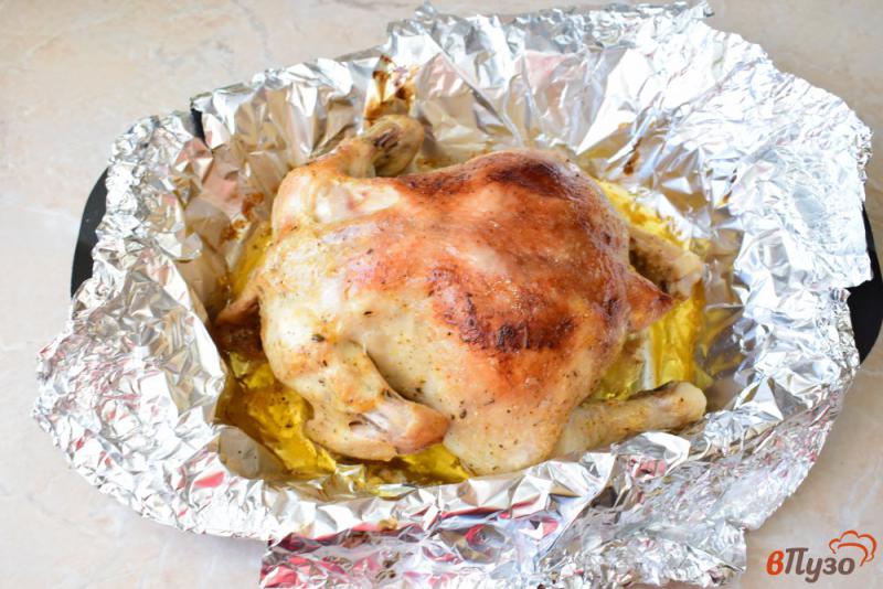Фото приготовление рецепта: Курица в томатном маринаде в духовке шаг №6