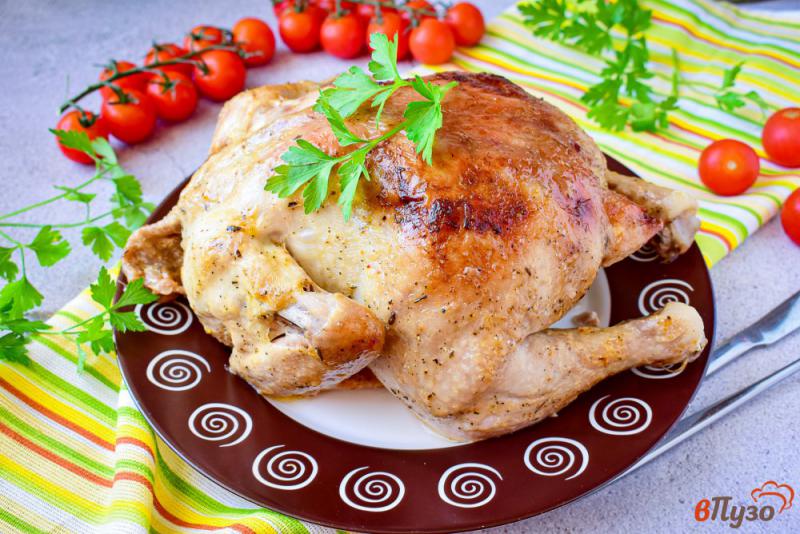 Фото приготовление рецепта: Курица в томатном маринаде в духовке шаг №7