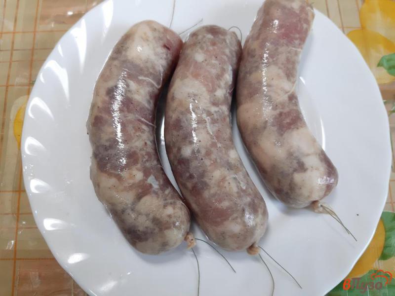 Фото приготовление рецепта: Колбаски для гриля в мультиварке шаг №2