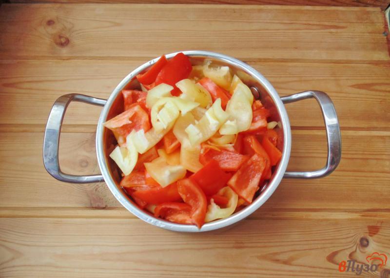 Фото приготовление рецепта: Лечо с луком и морковью на зиму шаг №1