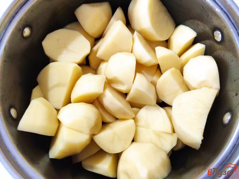 Фото приготовление рецепта: Картофельное пюре со сметаной шаг №1