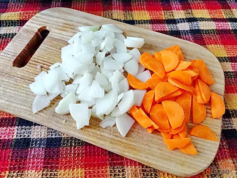 Фото приготовление рецепта: Овощное рагу без картофеля шаг №2