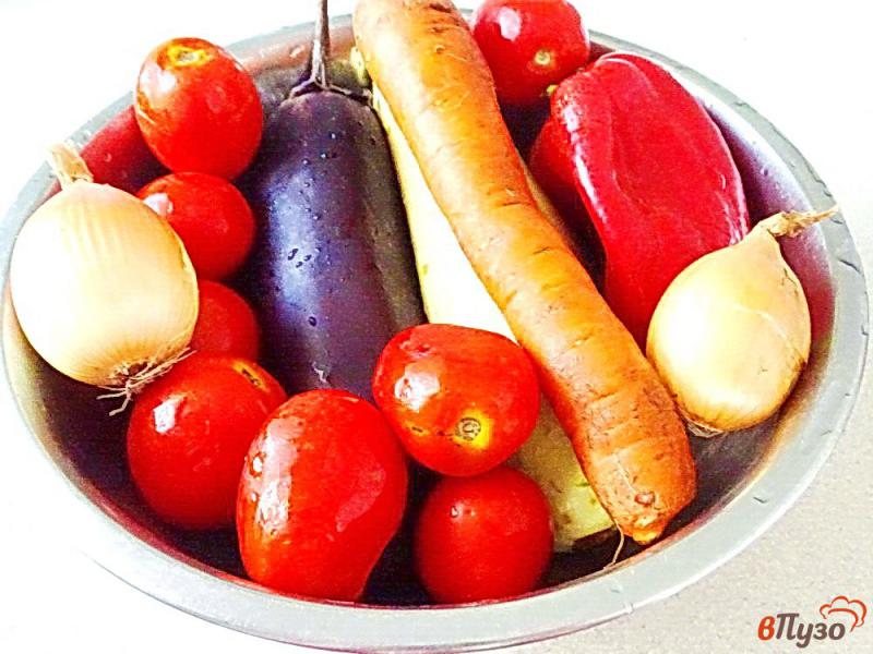 Фото приготовление рецепта: Овощное рагу без картофеля шаг №1