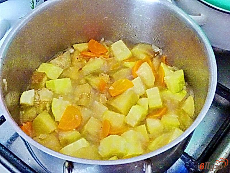 Фото приготовление рецепта: Овощное рагу без картофеля шаг №7