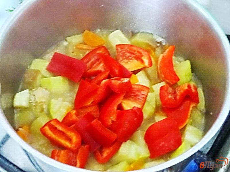 Фото приготовление рецепта: Овощное рагу без картофеля шаг №8