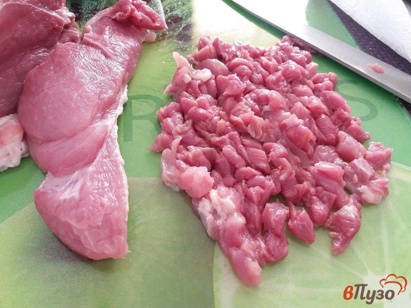 Фото приготовление рецепта: Рубленные котлеты из свинины в соусе Терияки шаг №2