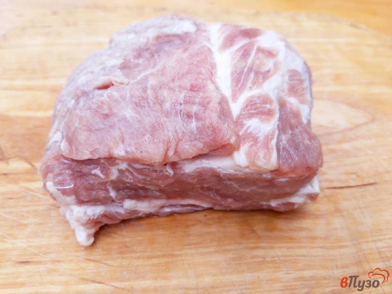 Фото приготовление рецепта: Шашлык из свинины в горчичном маринаде шаг №1