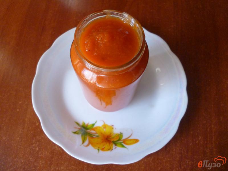 Фото приготовление рецепта: Томатный соус на зиму шаг №6