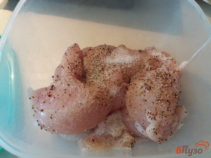 Фото приготовление рецепта: Шаурма домашняя с куриным филе шаг №3