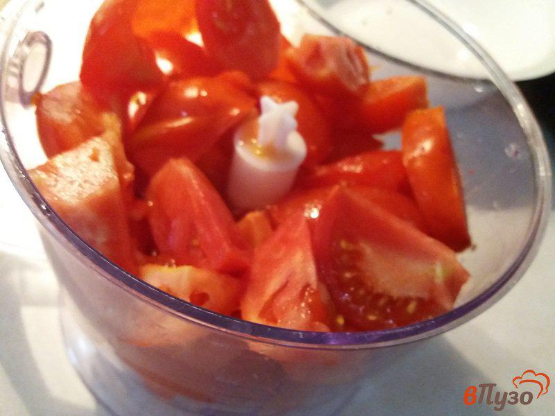 Фото приготовление рецепта: Баклажаны и болгарские перцы в томатном соусе на зиму шаг №2