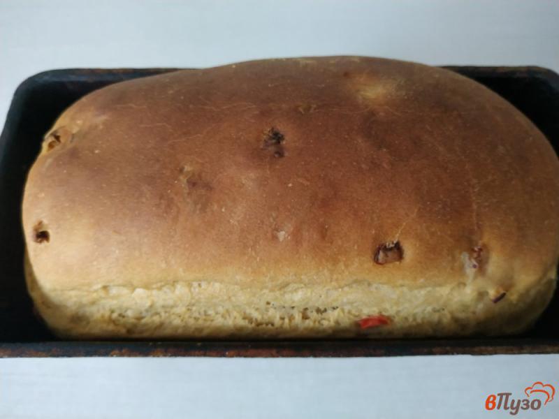 Фото приготовление рецепта: Хлеб с паприкой и сладким перцем шаг №9
