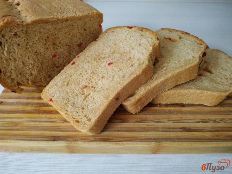 Фото приготовление рецепта: Хлеб с паприкой и сладким перцем шаг №10