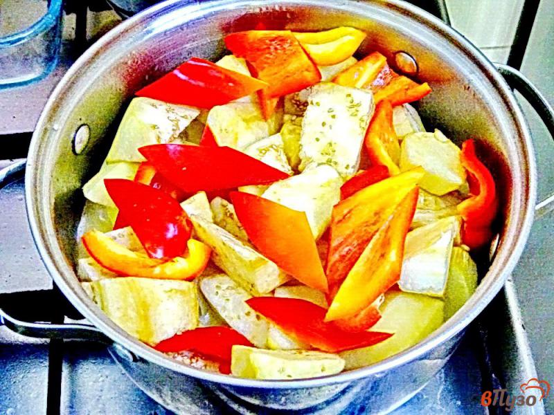 Фото приготовление рецепта: Рагу с овощами и куриными крыльями шаг №10