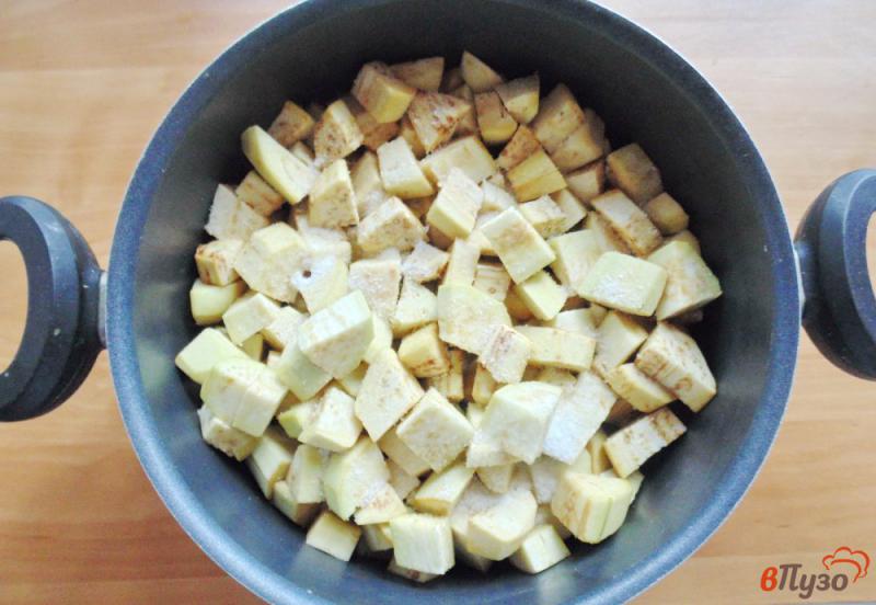 Фото приготовление рецепта: Закуска из баклажанов с перцем на зиму без стерилизации шаг №1