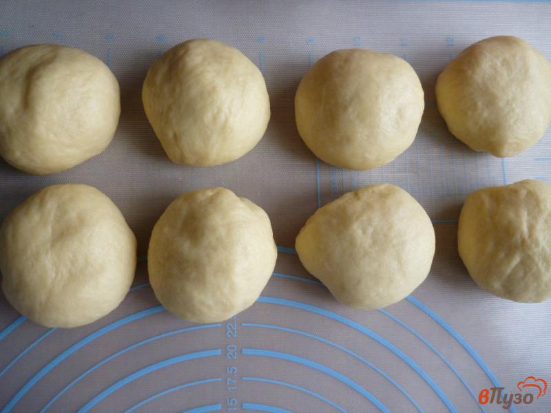 Фото приготовление рецепта: Пирожки с персиками шаг №8