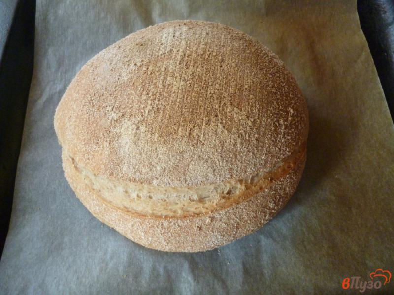 Фото приготовление рецепта: Хлеб с долгой расстойкой в холоде шаг №10