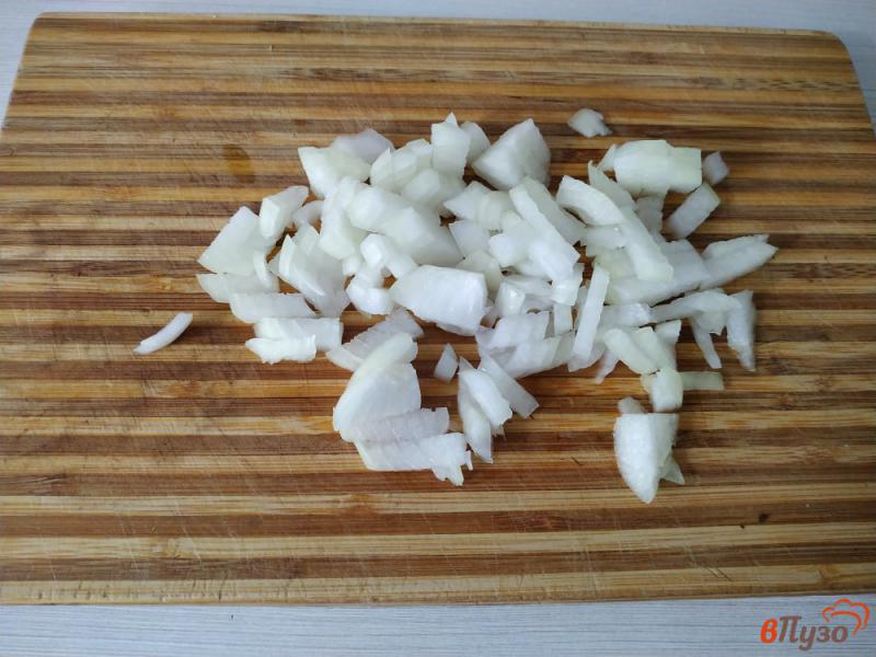 Фото приготовление рецепта: Запеканка капустная с грибами шаг №6