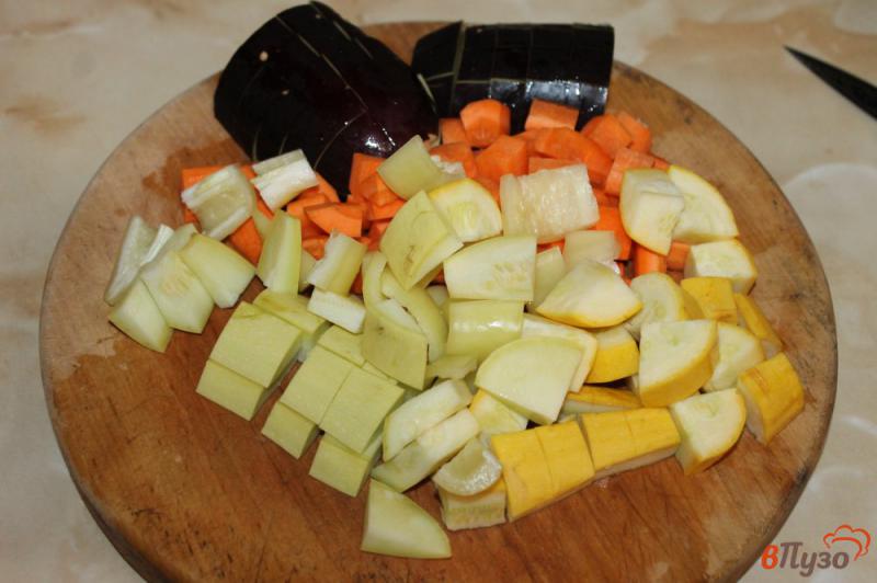 Фото приготовление рецепта: Овощное рагу с баклажаном шаг №1