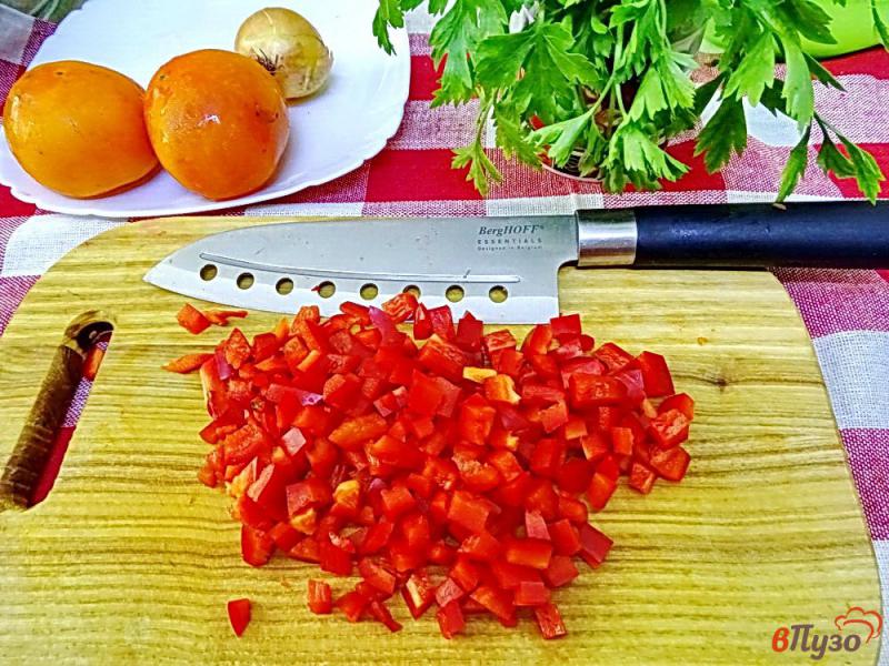 Фото приготовление рецепта: Чобан салат шаг №3