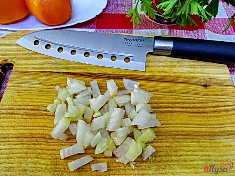 Фото приготовление рецепта: Чобан салат шаг №4