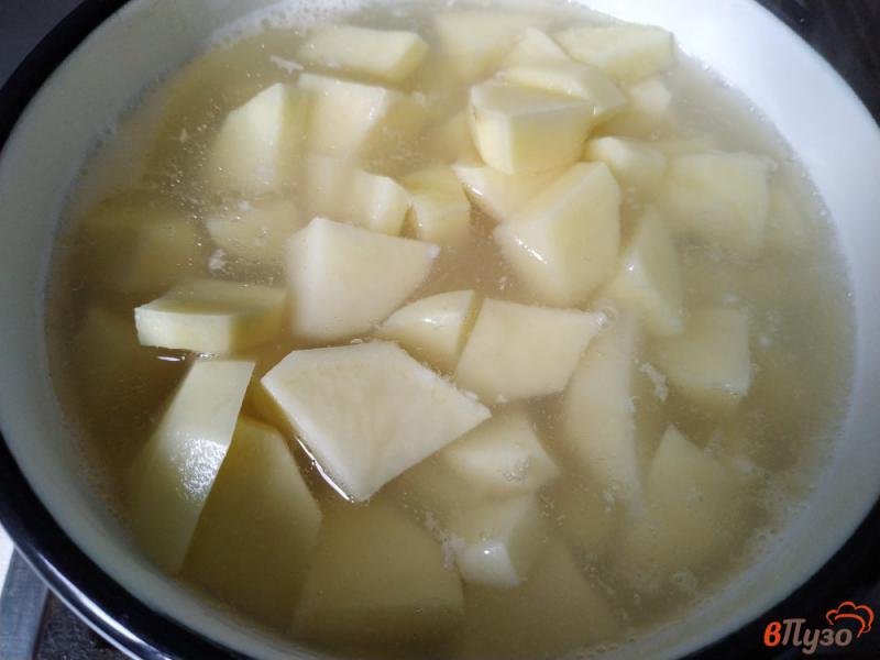 Фото приготовление рецепта: Тушеный картофель по-болгарски шаг №2