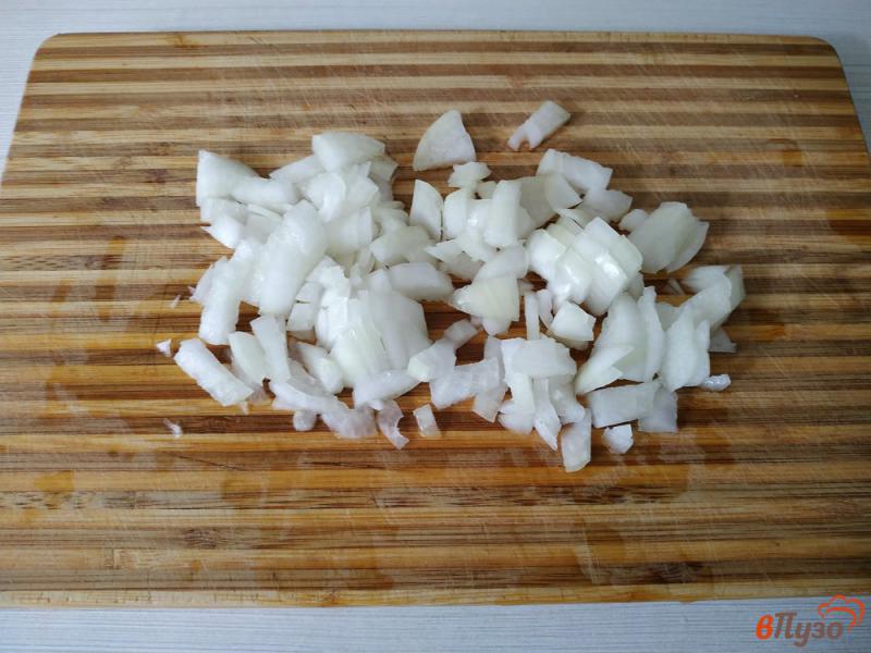Фото приготовление рецепта: Тушеный картофель по-болгарски шаг №3