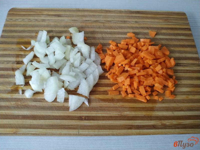 Фото приготовление рецепта: Булгур с овощами на пару шаг №2