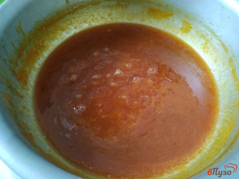 Фото приготовление рецепта: Сливовый джем без сахара шаг №7