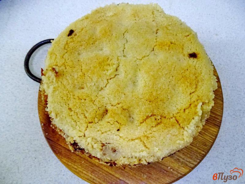 Фото приготовление рецепта: Постный яблочный пирог Три стакана шаг №9