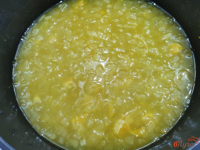 Фото приготовление рецепта: Варенье из дыни с апельсином шаг №6