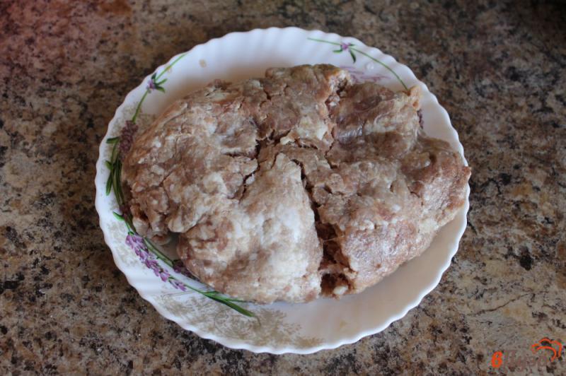 Фото приготовление рецепта: Картофельная запеканка с мясом и перцем шаг №2