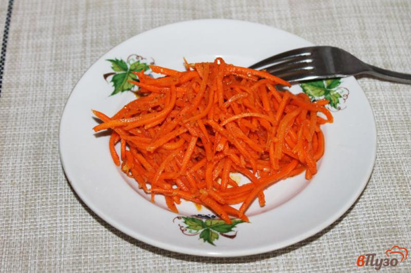 Фото приготовление рецепта: Острая морковь по - корейски шаг №5