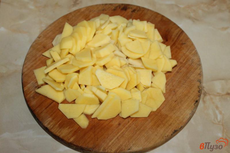 Фото приготовление рецепта: Жареный картофель с кабачком шаг №1