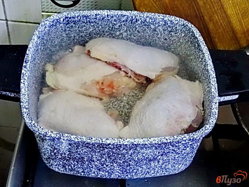 Фото приготовление рецепта: Куриный бульон с рисом шаг №1