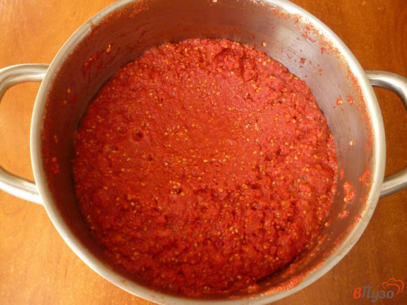 Фото приготовление рецепта: Домашняя томатная паста шаг №3