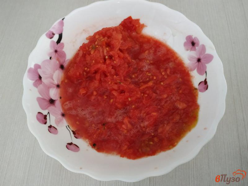 Фото приготовление рецепта: Постный томатный суп харчо шаг №6