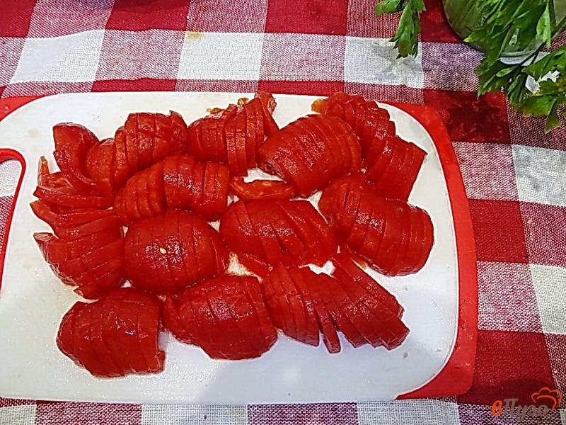 Фото приготовление рецепта: Овощное рагу с баклажаном и перцем шаг №10