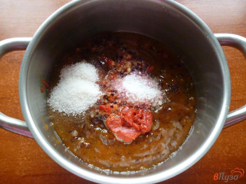 Фото приготовление рецепта: Соус из слив на зиму шаг №3