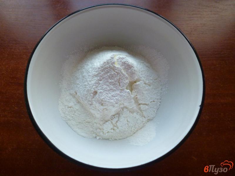 Фото приготовление рецепта: Печенье песочное на растительном масле шаг №1