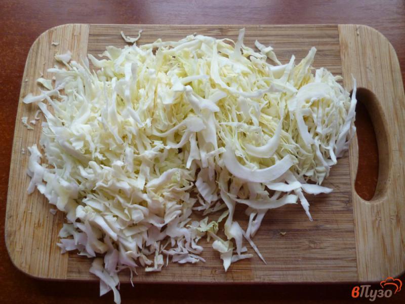 Фото приготовление рецепта: Запеканка из капусты на сковороде шаг №1