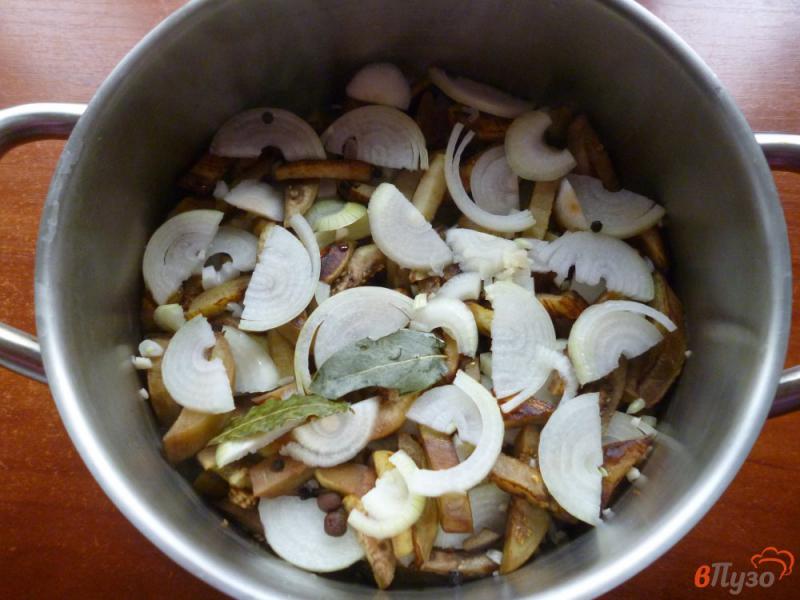 Фото приготовление рецепта: Маринованные баклажаны на зиму шаг №5