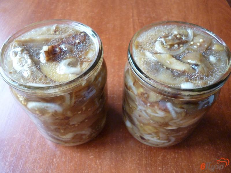 Фото приготовление рецепта: Маринованные баклажаны на зиму шаг №6